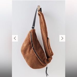 Free People Overachiever Sherpa Sling Bag